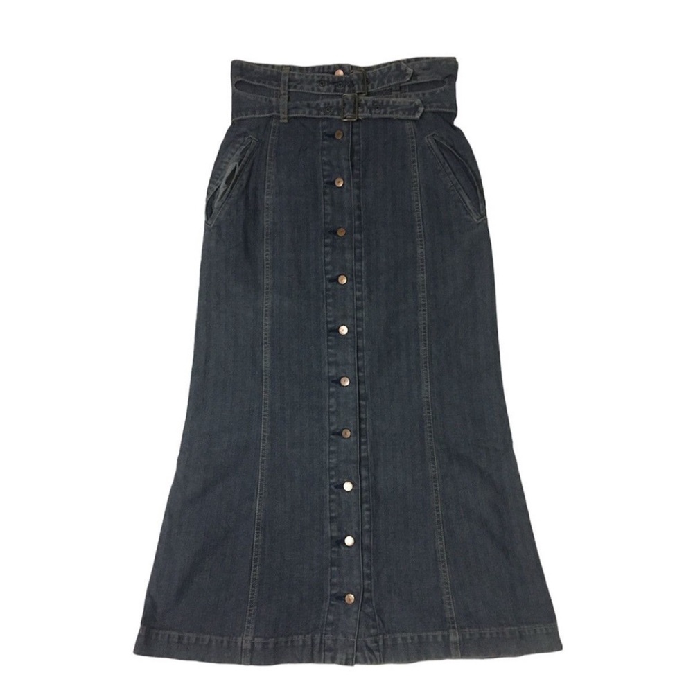 Hysteric Glamour Denim Maxi Skirt